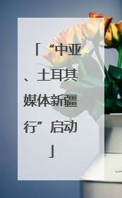 “中亚、土耳其媒体新疆行”启动