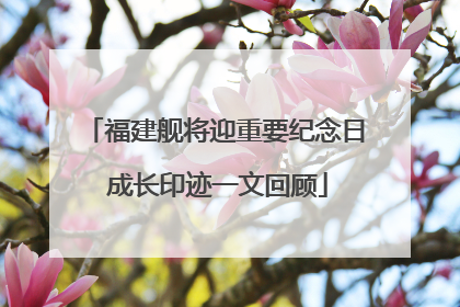 福建舰将迎重要纪念日 成长印迹一文回顾