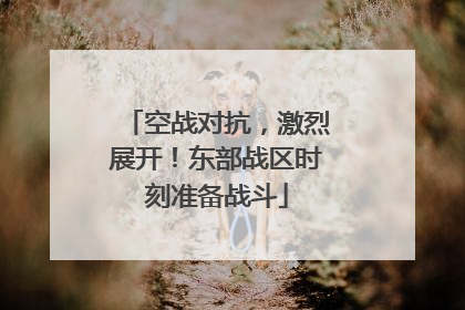 空战对抗，激烈展开！东部战区时刻准备战斗