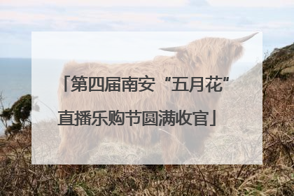 第四届南安“五月花”直播乐购节圆满收官