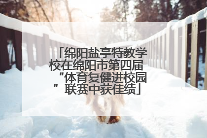 绵阳盐亭特教学校在绵阳市第四届“体育复健进校园”联赛中获佳绩