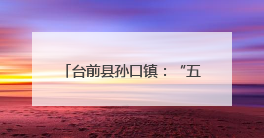台前县孙口镇：“五基四化”为抓手 “三夏”生产保丰收