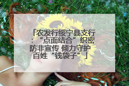 农发行绥宁县支行：“点面结合”织密防非宣传 倾力守护百姓“钱袋子”