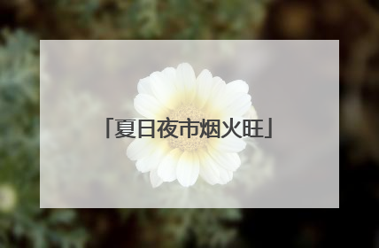 夏日夜市烟火旺