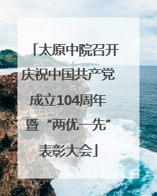 太原中院召开庆祝中国共产党成立104周年暨“两优一先”表彰大会