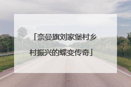 奈曼旗刘家堡村乡村振兴的蝶变传奇