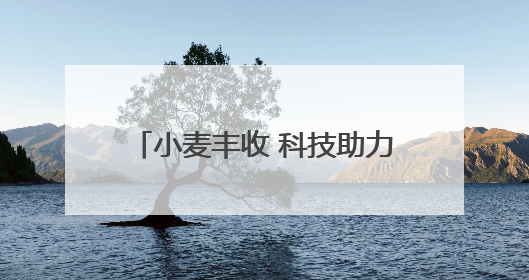 小麦丰收 科技助力 非遗也来凑热闹