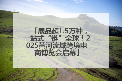 展品超1.5万种，一站式“链”全球！2025黄河流域跨境电商博览会启幕