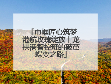 巾帼匠心筑梦 港航玫瑰绽放丨龙拱港智控班的破茧蝶变之路