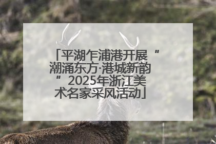 平湖乍浦港开展“潮涌东方·港城新韵”2025年浙江美术名家采风活动