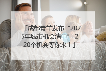 成都青羊发布“2025年城市机会清单” 220个机会等你来！
