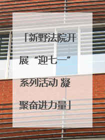 新野法院开展“迎七一”系列活动 凝聚奋进力量
