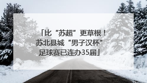 比“苏超”更草根！苏北县城“男子汉杯”足球赛已连办35届