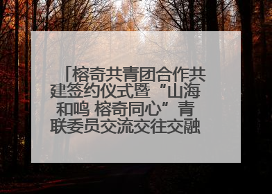 榕奇共青团合作共建签约仪式暨“山海和鸣 榕奇同心”青联委员交流交往交融活动在福州举行
