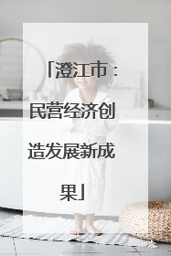 澄江市：民营经济创造发展新成果