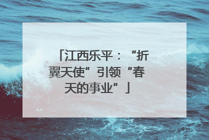 江西乐平：“折翼天使”引领“春天的事业”