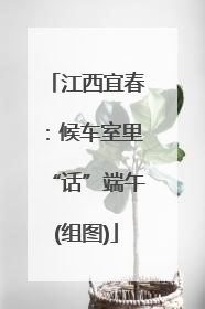 江西宜春：候车室里“话”端午(组图)