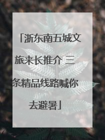 浙东南五城文旅来长推介 三条精品线路喊你去避暑