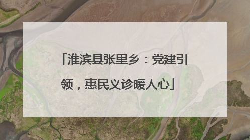 淮滨县张里乡：党建引领，惠民义诊暖人心