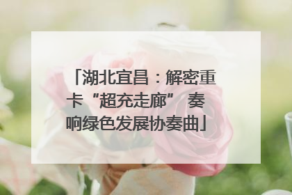 湖北宜昌：解密重卡“超充走廊” 奏响绿色发展协奏曲