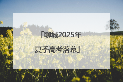 聊城2025年夏季高考落幕