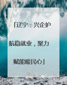 辽宁：兴企护航稳就业，聚力赋能暖民心