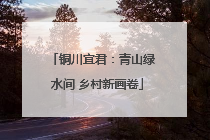 铜川宜君：青山绿水间 乡村新画卷
