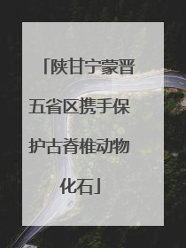 陕甘宁蒙晋五省区携手保护古脊椎动物化石