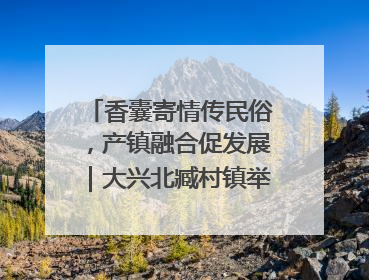香囊寄情传民俗，产镇融合促发展｜大兴北臧村镇举办端午主题活动