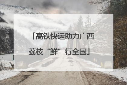 高铁快运助力广西荔枝“鲜”行全国
