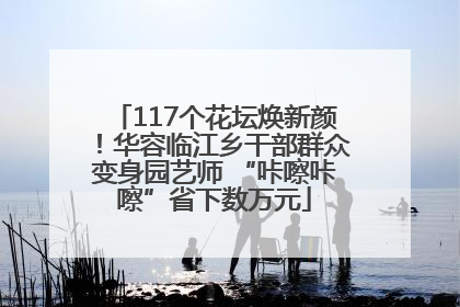 117个花坛焕新颜！华容临江乡干部群众变身园艺师 “咔嚓咔嚓”省下数万元