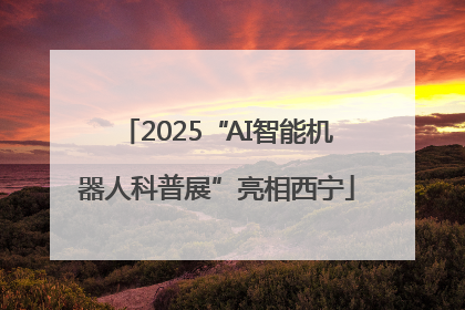 2025“AI智能机器人科普展”亮相西宁